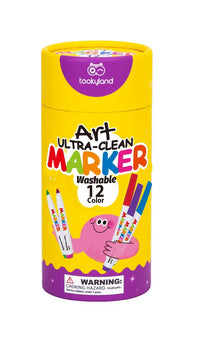 Ultra-Clean Washable Markers – 12 Color
