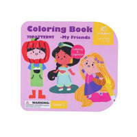 Coloring Book - My Friends (Level 2)