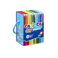 Carioca Joy Hard Box Fine Tip Pens - Set of  60