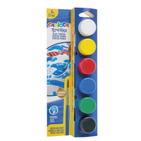 CARIOCA TEMPERA POTS 25 ML Set of 6 Colors