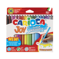 Carioca Joy Superwashable Fine Tip Pens –  Set of 36