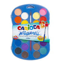 Carioca Watercolor Paint Set of 24