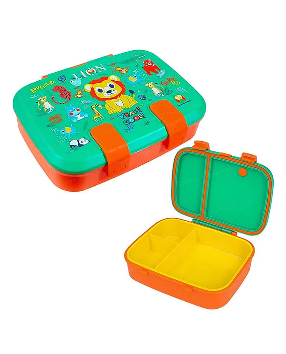 VEST Lion Lunch  3 Compartments School Lunch Box