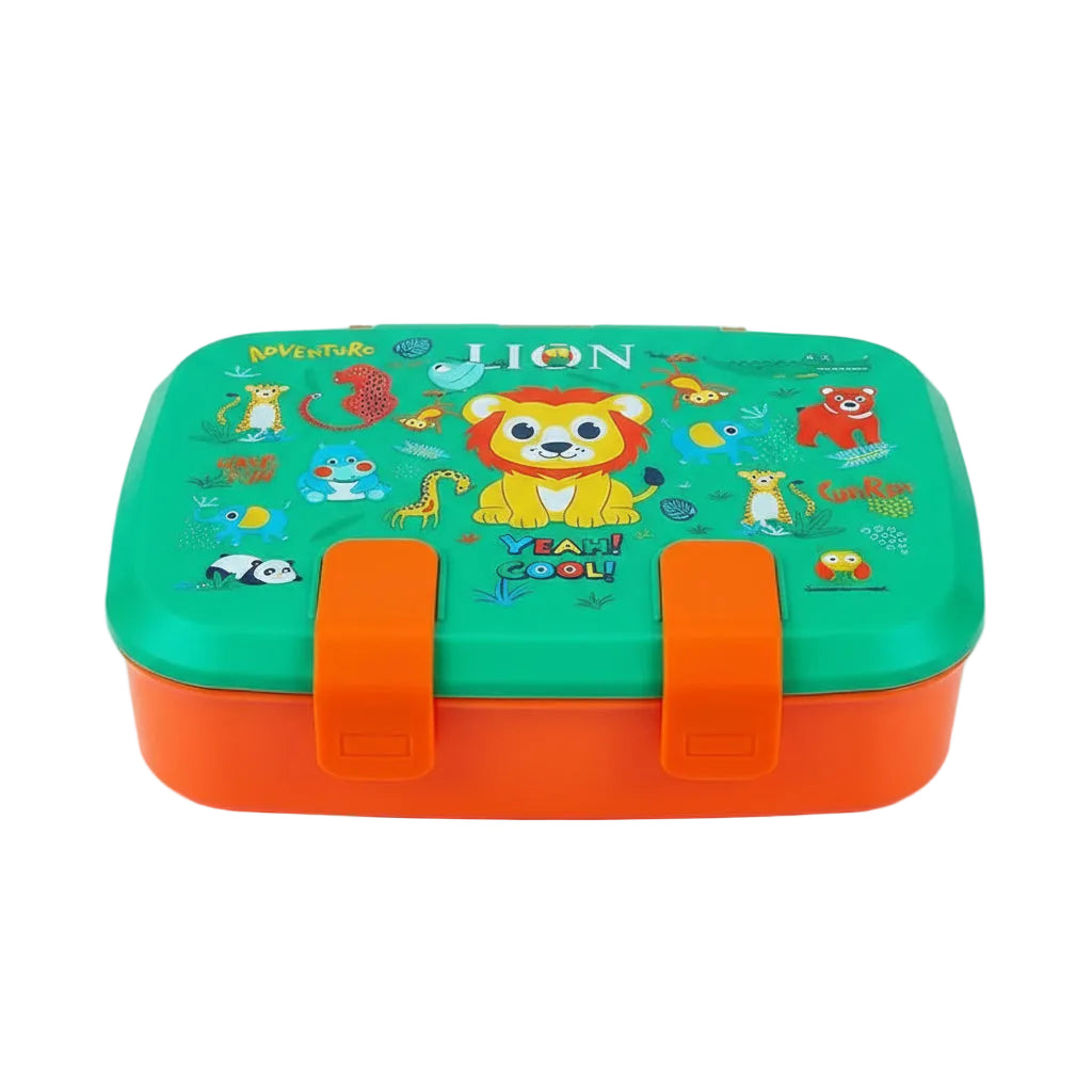VEST Lion Lunch  3 Compartments School Lunch Box