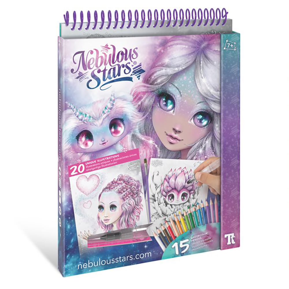 (NEBULOUS STARS) Watercoloring Book Set