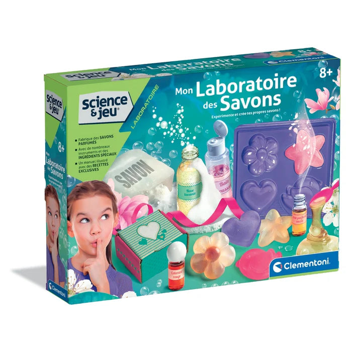 (CLEMENTONI) Mon Laboratoire des Savons (FR) Soap Laboratory
