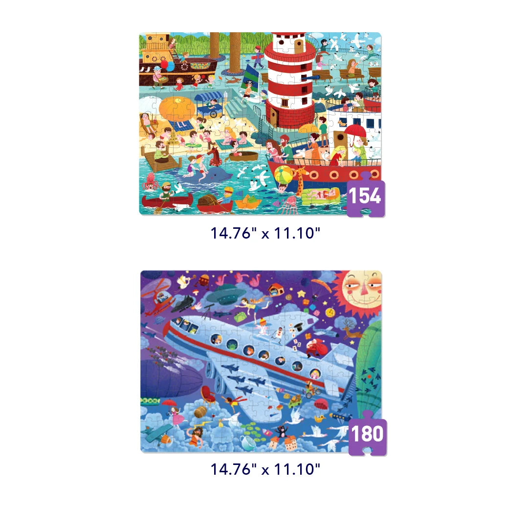 MIDEER Level Up! Puzzle (2 in 1) - Level 6- Holiday
