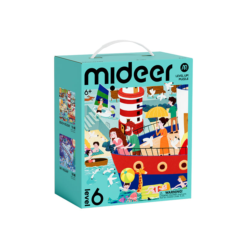 MIDEER Level Up! Puzzle (2 in 1) - Level 6- Holiday