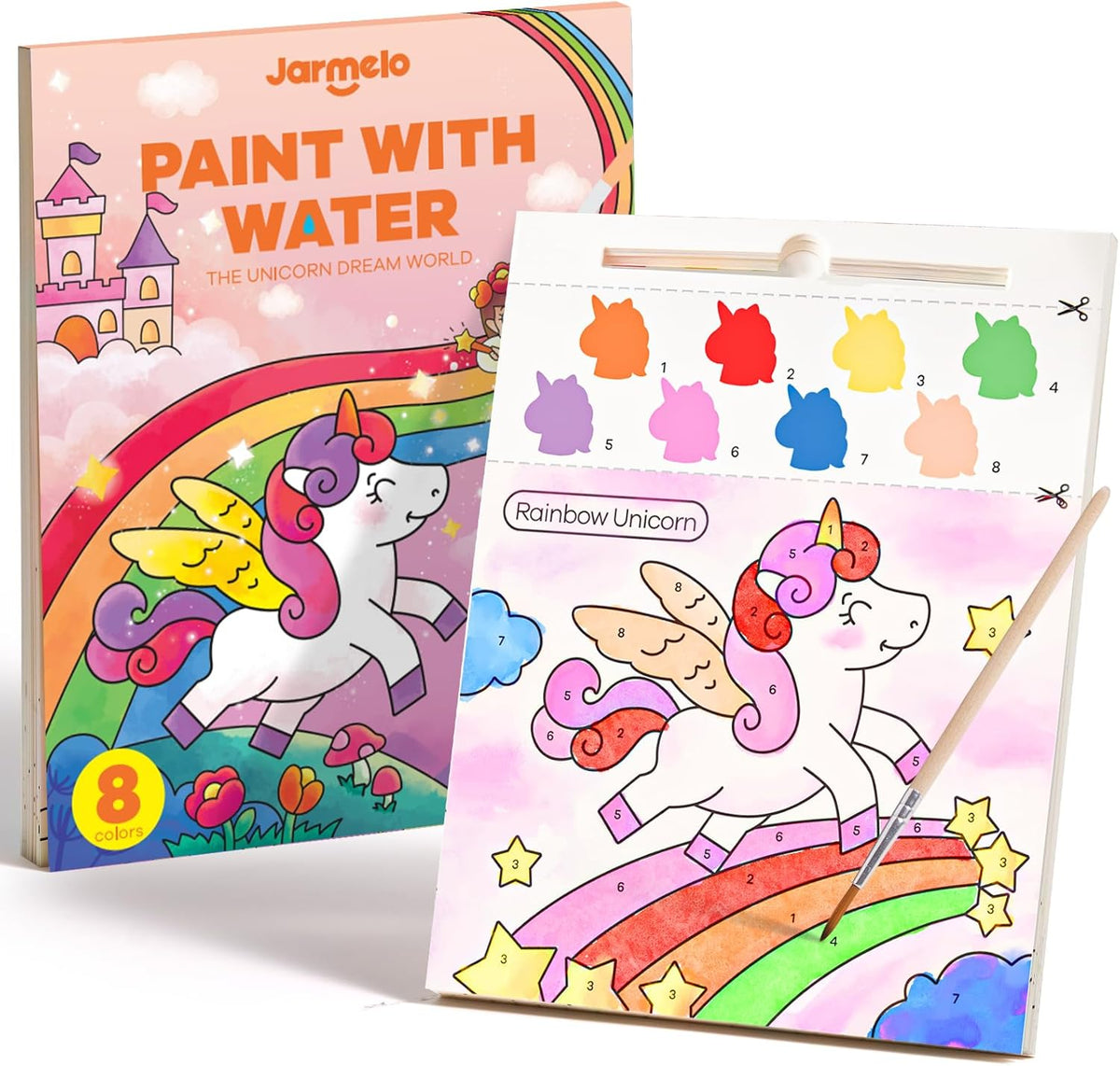JARMELO Watercolor Painting Book
