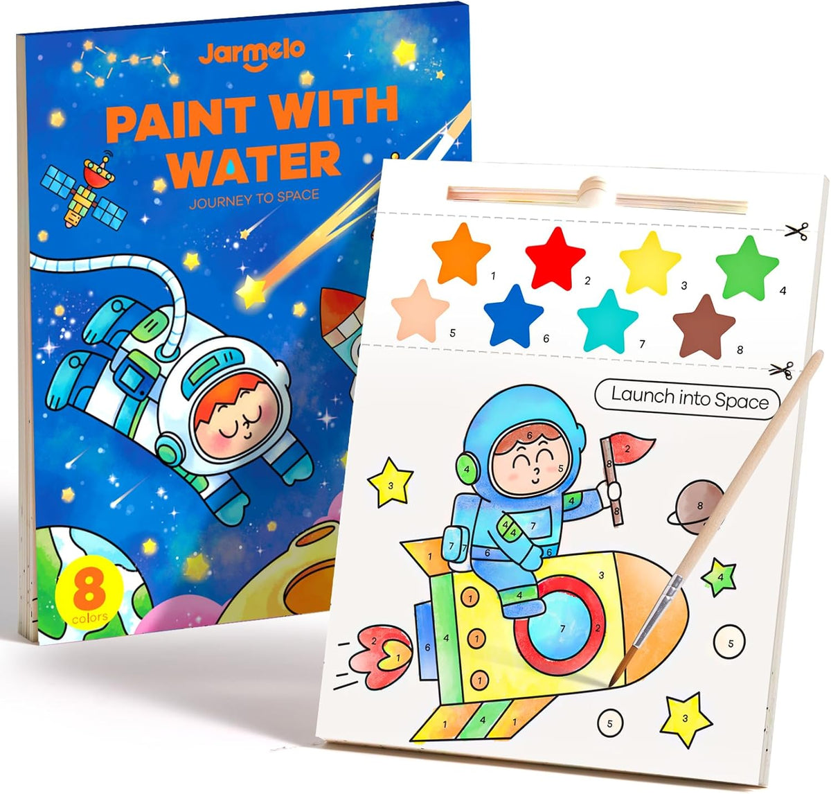 JARMELO Watercolor Painting Book