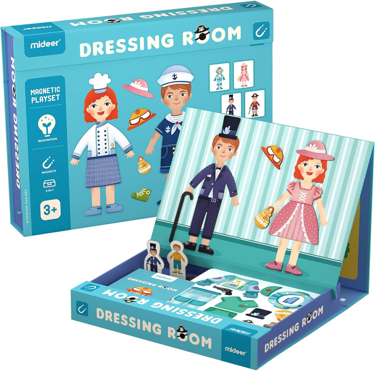 MIDEER Magnets Playset-Dressing Room
