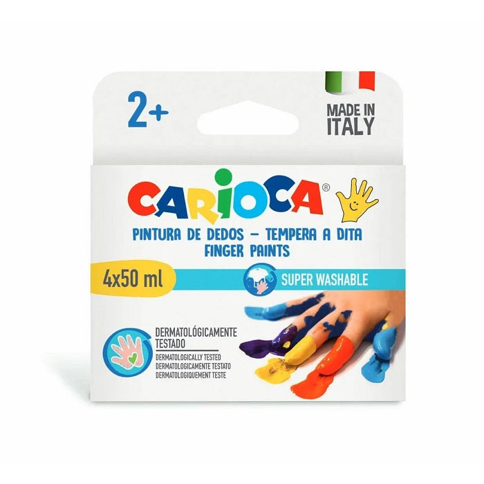 Carioca Baby Fingers Paints 4x50ml
