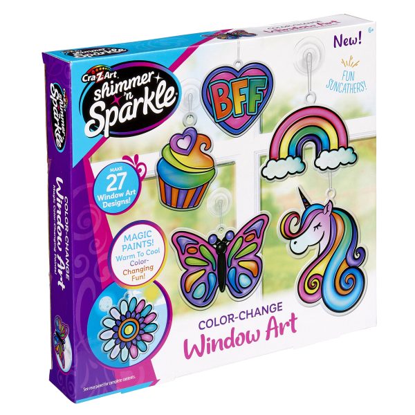 (CRAZART) Color Change Window Art