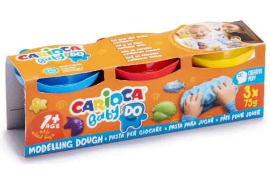Carioca Baby Do Modelling Dough 3X75G