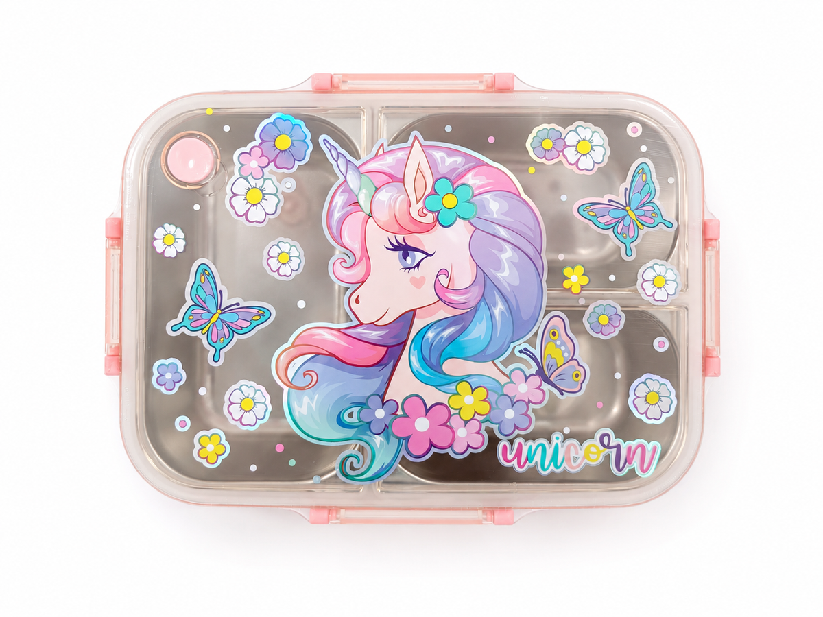 VEST Stainless Steel Lunch Box - Unicorn A