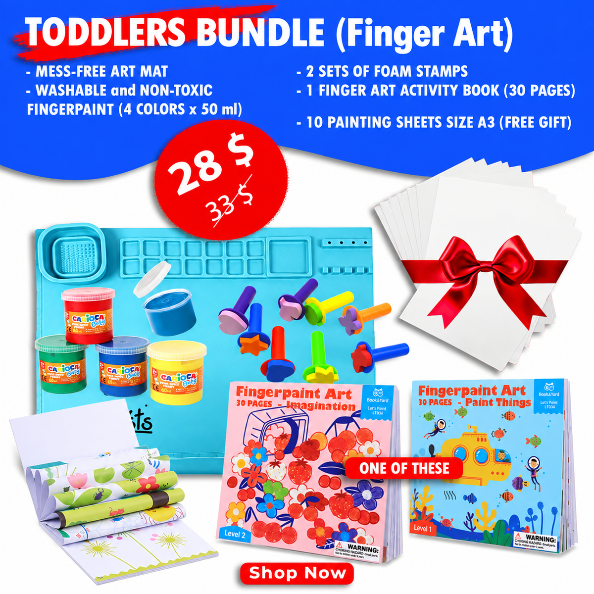 Toddlers Bundle (Finger Paint)