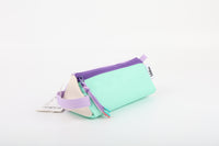 LOCKER Triangle Pencil Case - Mint & Lilac