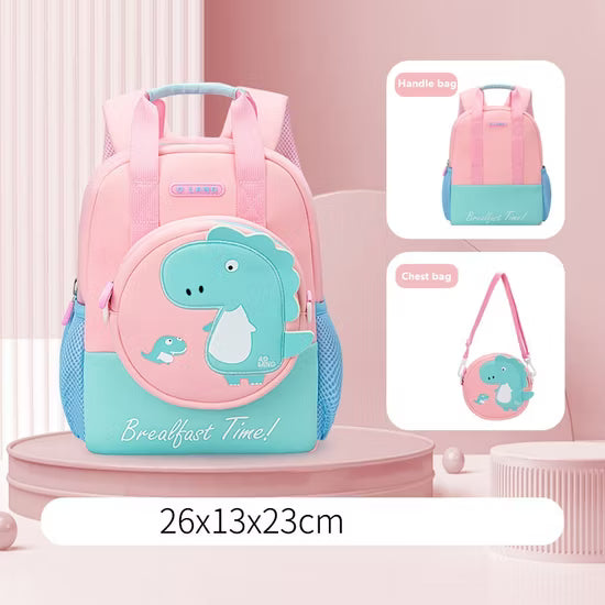 OLANG Backpack - Dinosaur - Pink