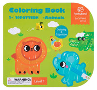 Coloring Book - Animals (Level 1)