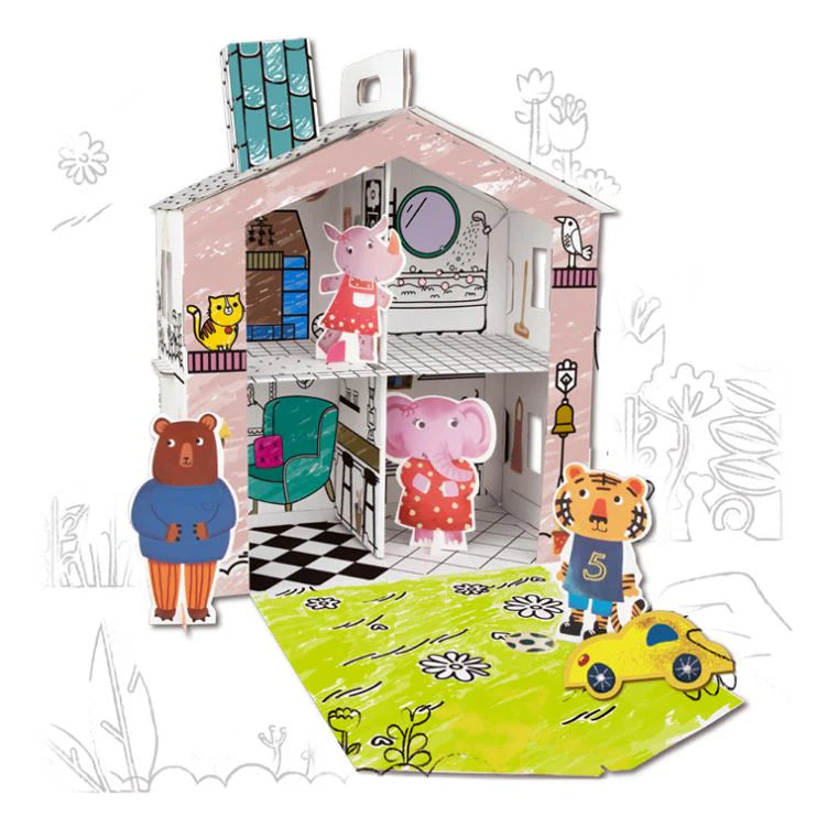 My Little Dollhouse + Free Washable Markers
