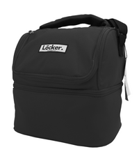 Locker Black Lunch Bag