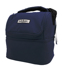 LOCKER Navy Lunch Bag