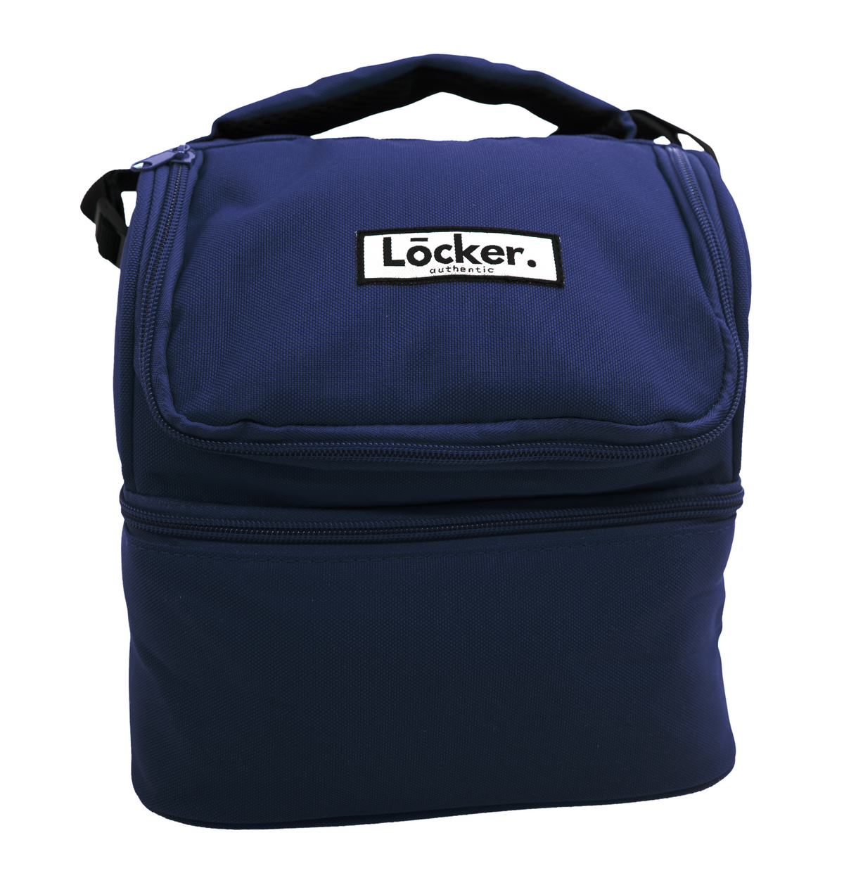 LOCKER Navy Lunch Bag