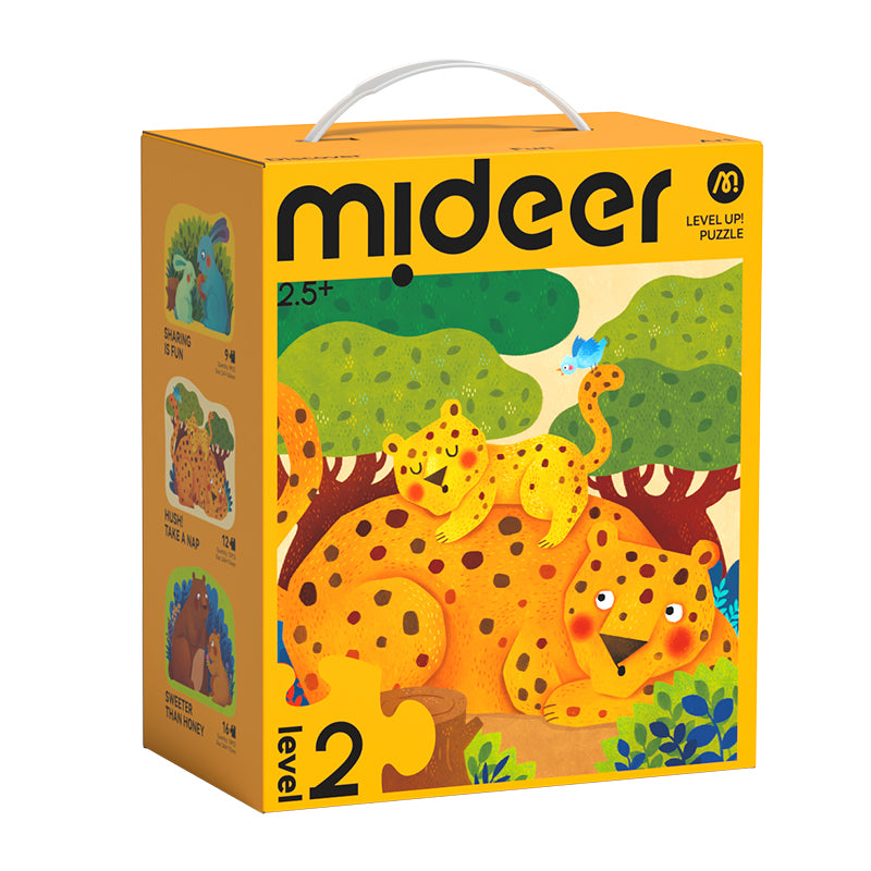 MIDEER Level Up! Puzzle (3 in 1) - Level 2 - Kiss My Baby