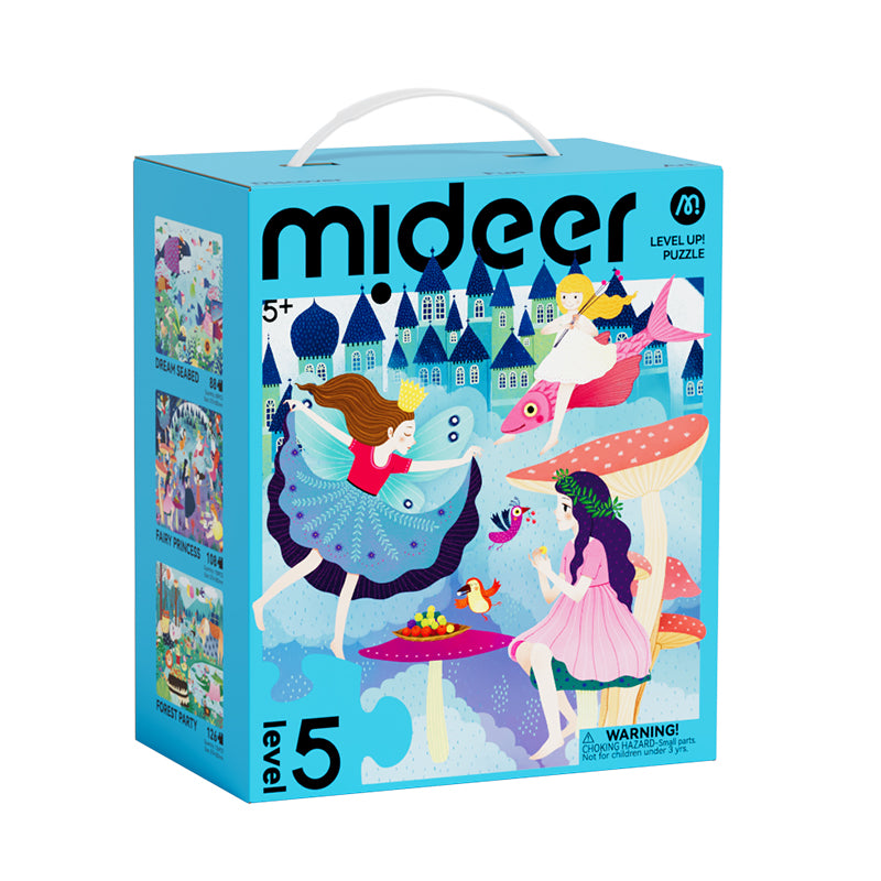 MIDEER Level Up! Puzzle (3 in 1) - Level 5 - Fantasy