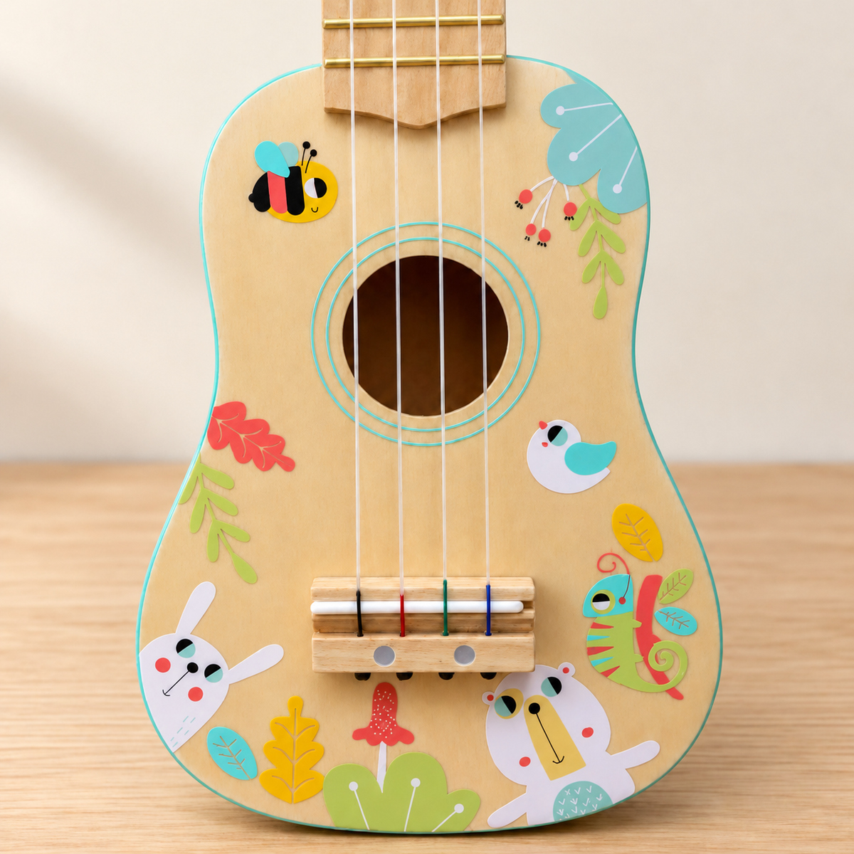 TookyToy Ukulele | Wooden Ukulele for Kids
