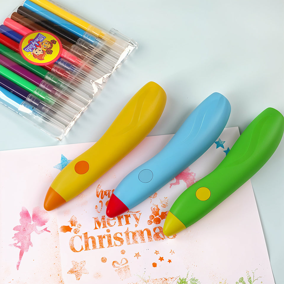 SpraySplash Art Kit + Free Refill Pens