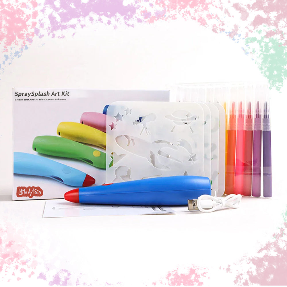SpraySplash Art Kit + Free Refill Pens
