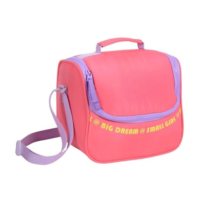 SMART Lunch Bag - Big Dream Small Girl - Pink+Lilac