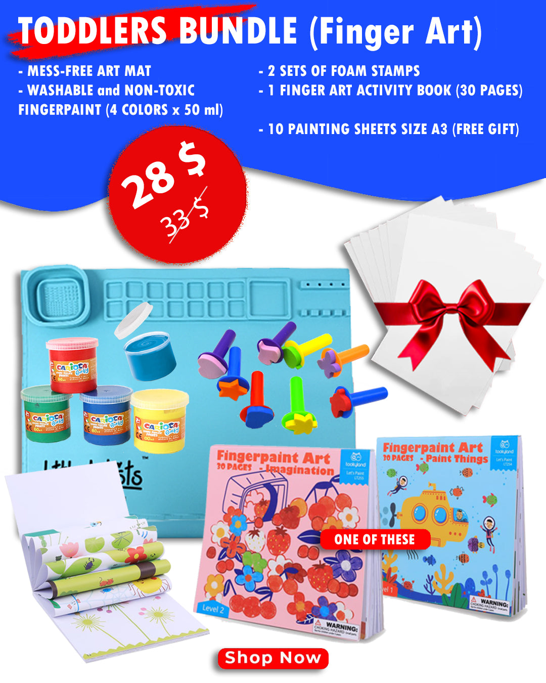 Toddlers Bundle (Finger Paint)