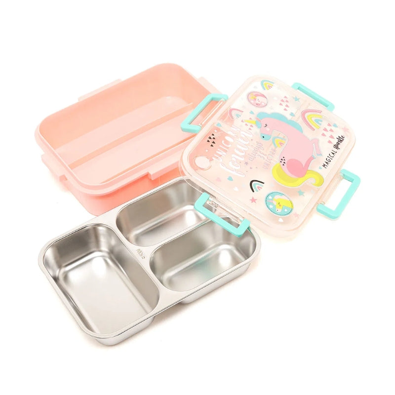 VEST Stainless Steel Lunch Box - Unicorn B