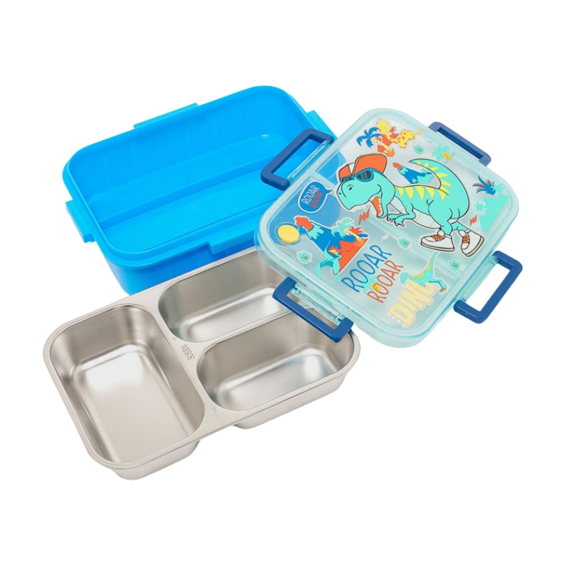 VEST Stainless Steel Lunch Box - Forest Dinosaur
