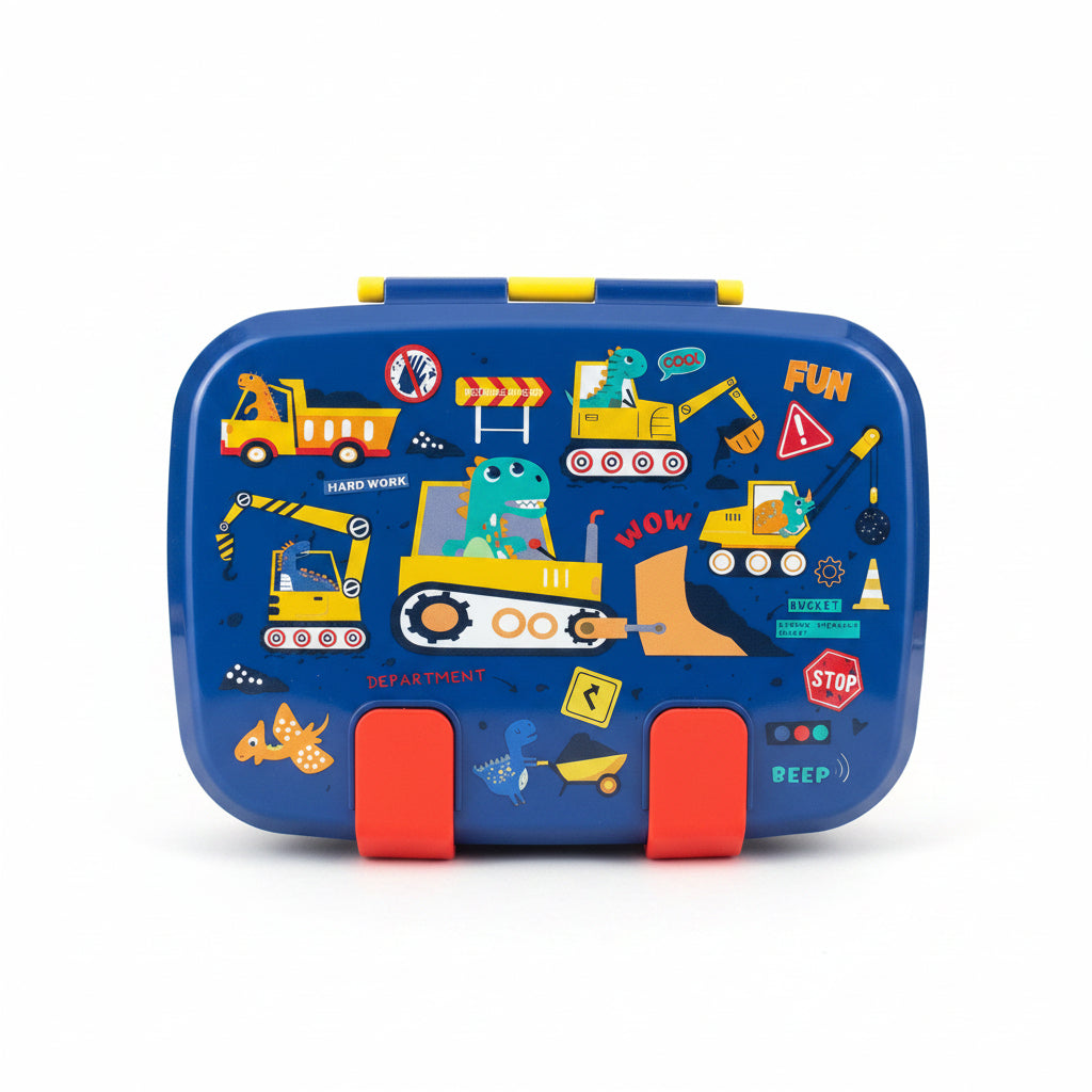 VEST Dinosaur 3 Compartments  School Lunch Box