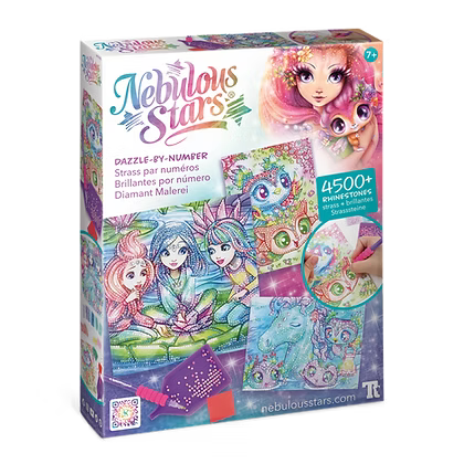 (NEBULOUS STARS) - Dazzle-by-Number Rainbow