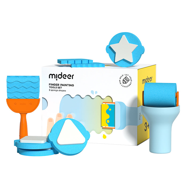 MIDEER Finger Painting Tools Set