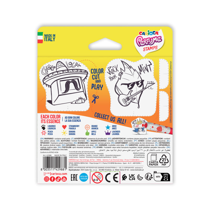 Carioca Perfume Stamps – Set of 8