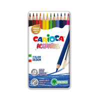 Carioca Aquarelle Coloring Pencils - Set of 12