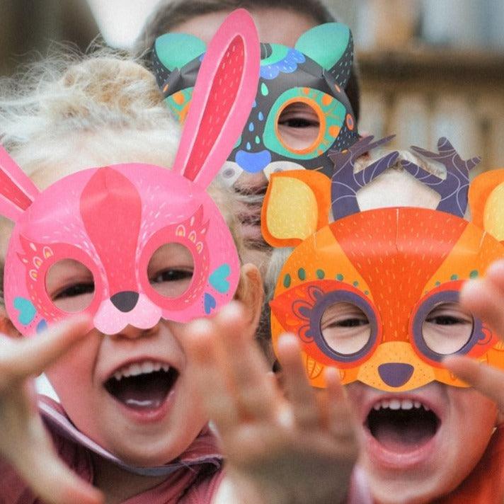 MIDEER Paper Masks - Party in the Forest