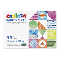 Carioca Painting Pad 200 gr A4 – 20 Sheets