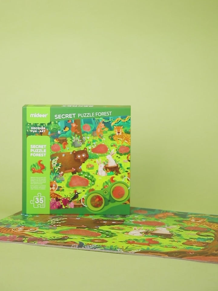 MIDEER Secret Puzzle - Forest (35 p)