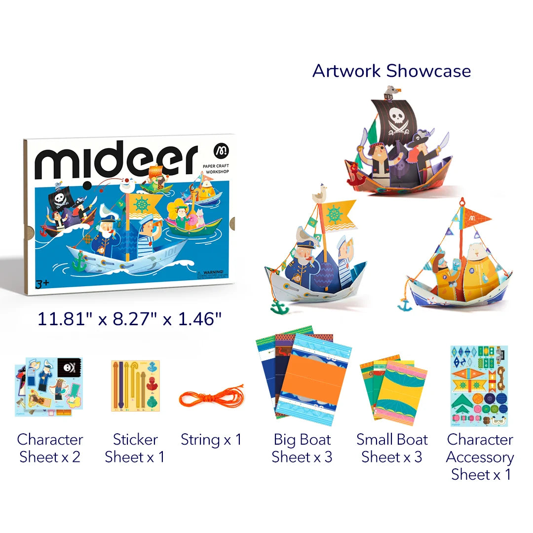 MIDEER Paper Craft Workshop - Nautical Explorer