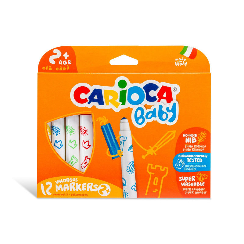 Carioca Baby Markers - Set Of 12